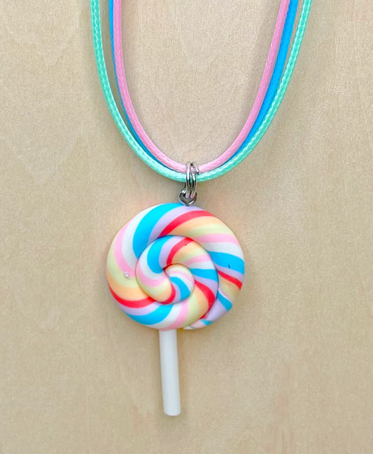 Pastel Unicorn Lollipop Jewelry Set