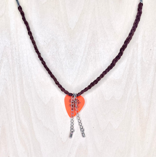 Braids, Chains and Tunes Necklace