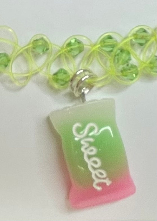 Summer Punch Faux Candy Choker Necklace