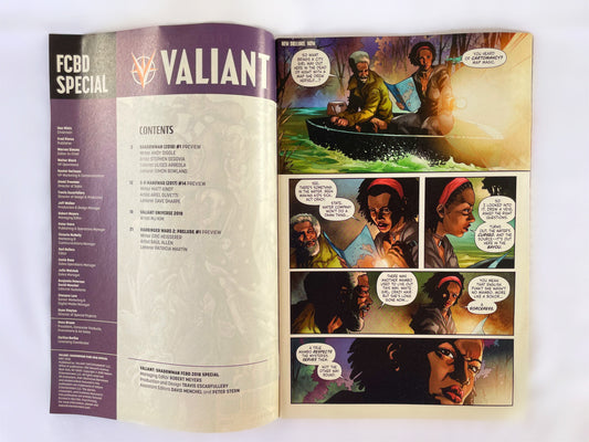 2018 Shadow Man - Free Comic Book Day Special