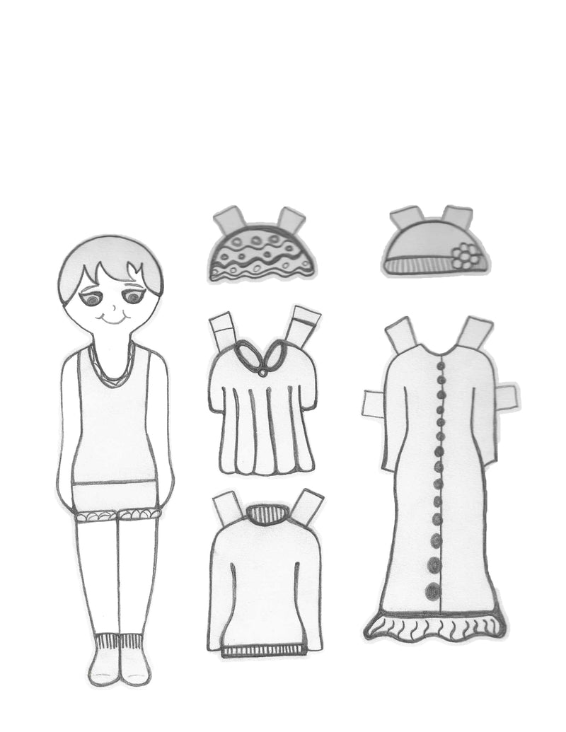 Tink - This is Tink, she loves art, music and knitting. Tink can share clothes with Inhelica and Toby!