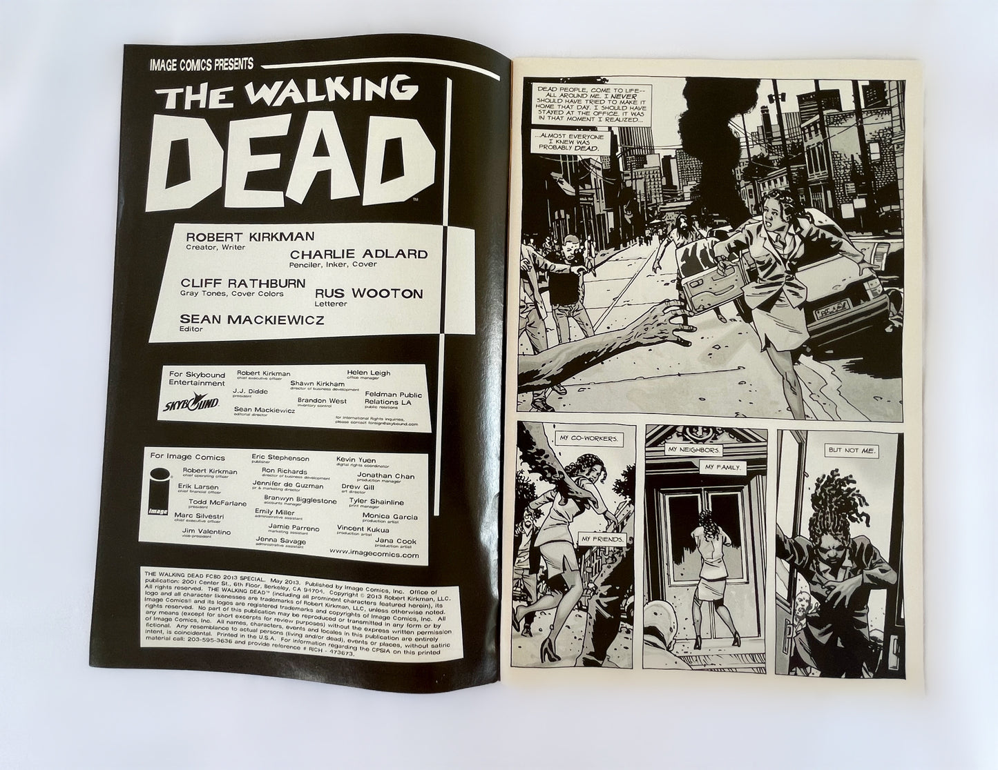 2013 The Walking Dead - Free Comic Book Day Special