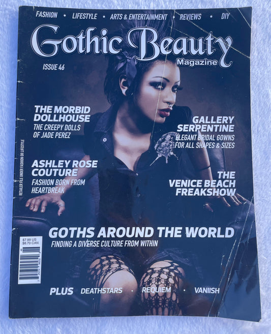 Gothic Beauty Magazine Issue 46 -  Goths Around the World, The Morbid Dollhouse image 0