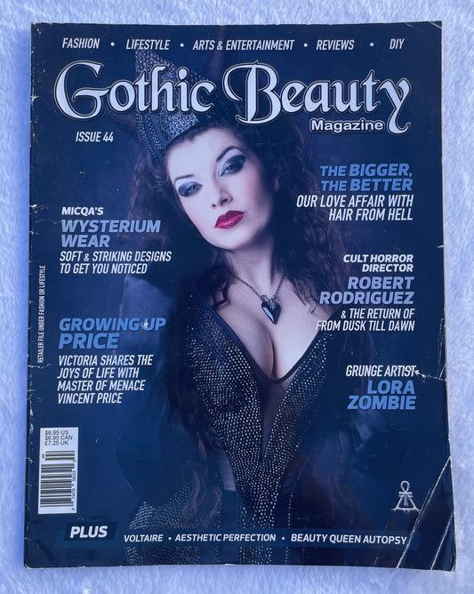 Gothic Beauty Magazine Issue 44 -  Victoria Price, Wysterium Wear, Ichigo Black image 0
