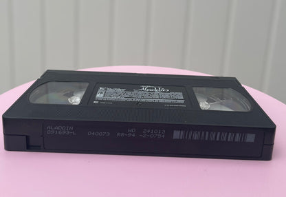 Walt Disney's Aladdin - VHS - Black Diamond Classic #1662 - Pre-Owned - Good Con