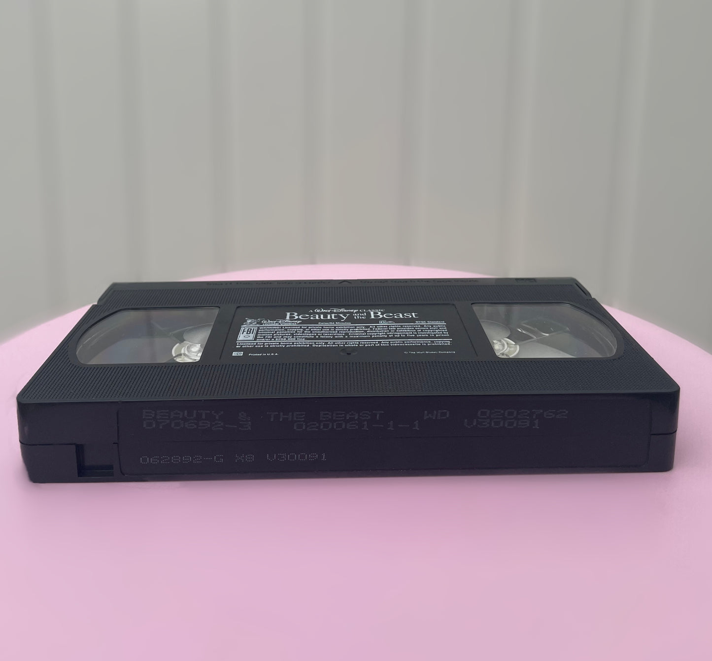 Walt Disney's Beauty and the Beast - VHS - Black Diamond Classic - Vintage!