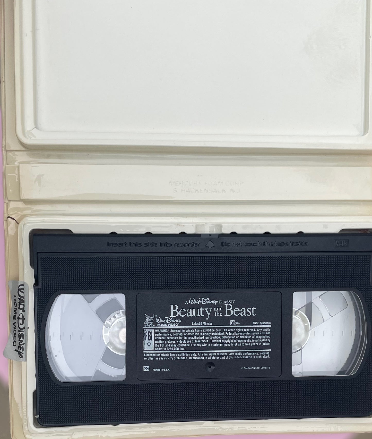 Walt Disney's Beauty and the Beast - VHS - Black Diamond Classic - Vintage!
