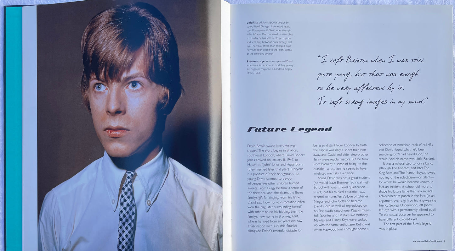 David Bowie Hardcover Biography by Jeff Hudson - 2010 - Pre-Owned - Excellent Co