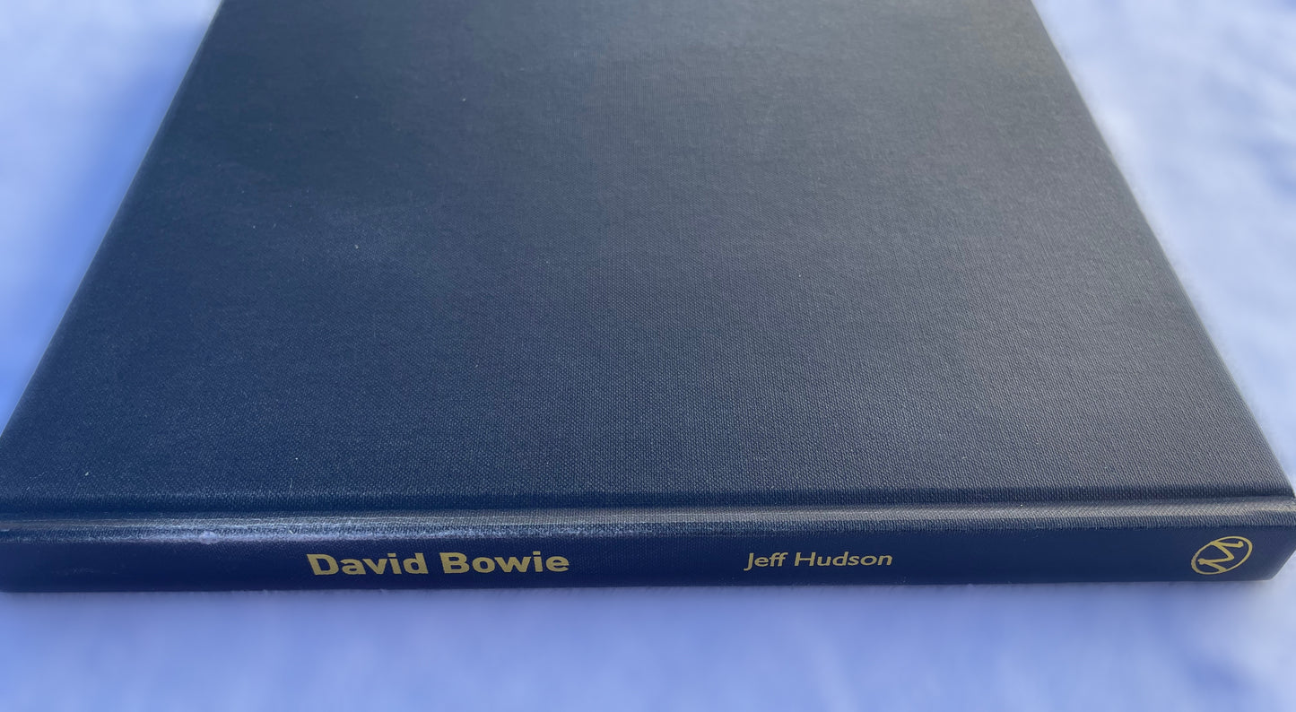 David Bowie Hardcover Biography by Jeff Hudson - 2010 - Pre-Owned - Excellent Co
