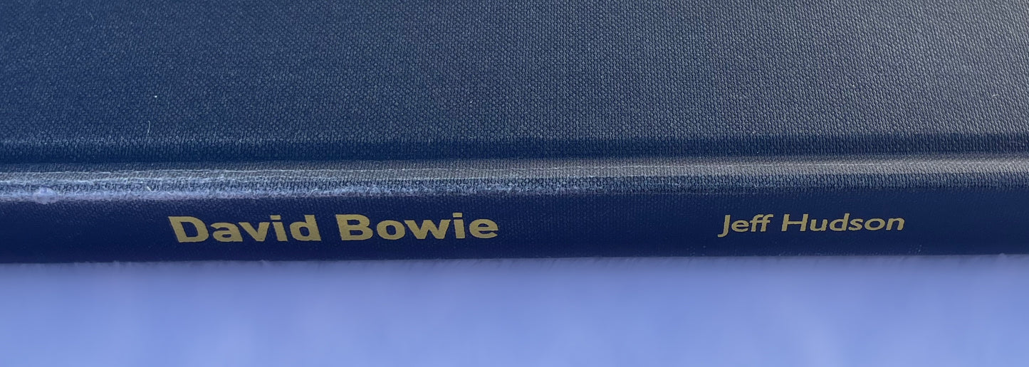 David Bowie Hardcover Biography by Jeff Hudson - 2010 - Pre-Owned - Excellent Co