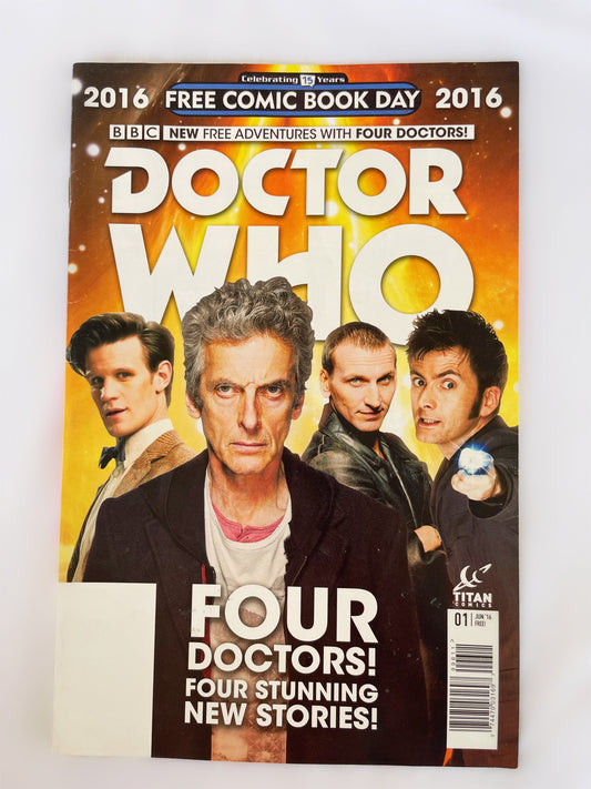 2016 Dr Who - Four Doctors - Free Comic Book Day