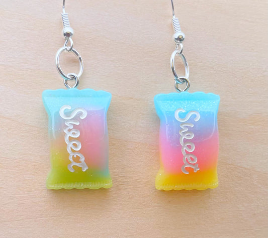 Sunset Lemonade Sweets Candy Earrings