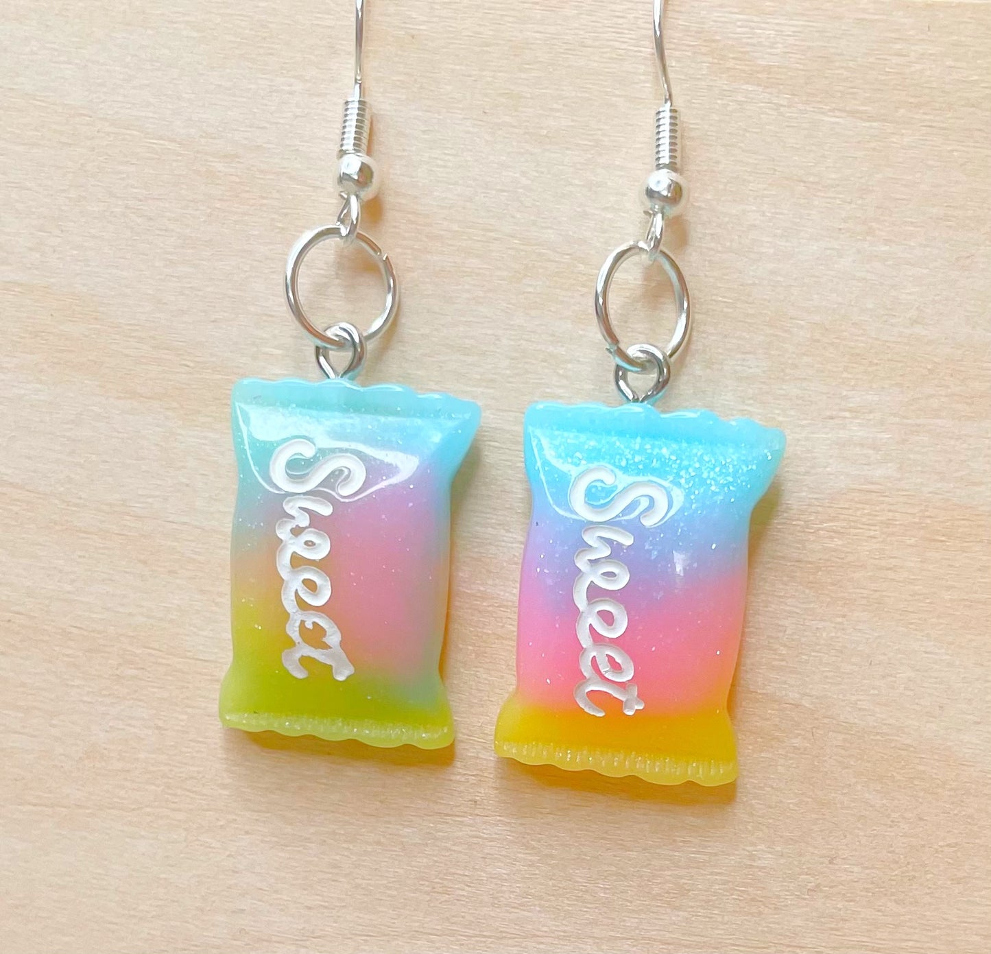 Sunset Lemonade Sweets Candy Earrings