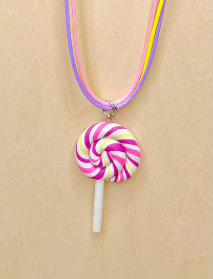 Purple Lemonade Punch - Lollipop Jewelry Set