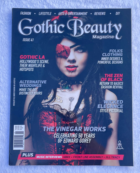 Gothic Beauty Magazine Issue 41 - Gothic LA Hollywood Scene