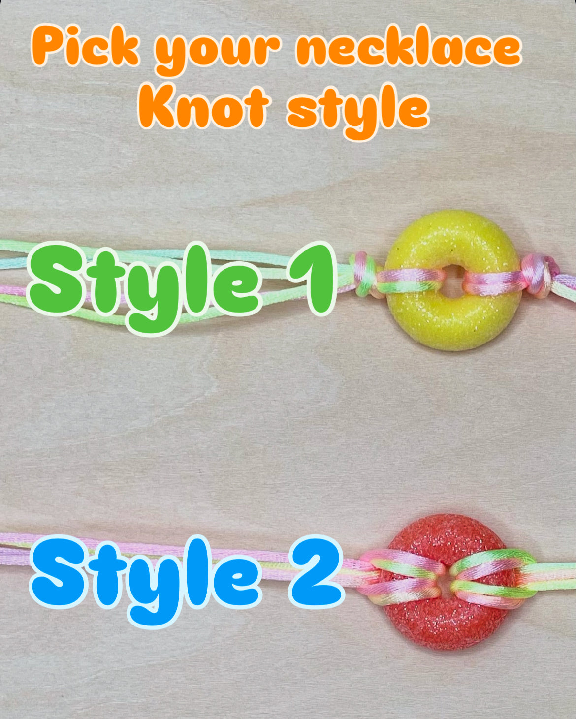 Fun Candy Inspired Necklace