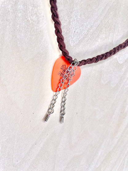 Braids, Chains and Tunes Necklace