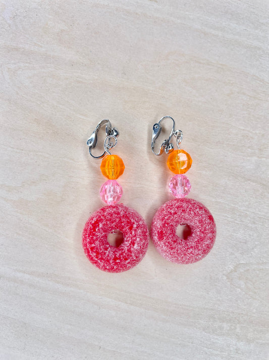 Gummy Ring Party Earrings