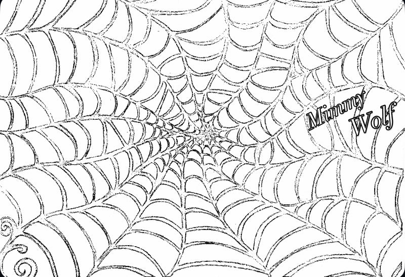 Mimmy Wolf Spider Web - Small Letters
