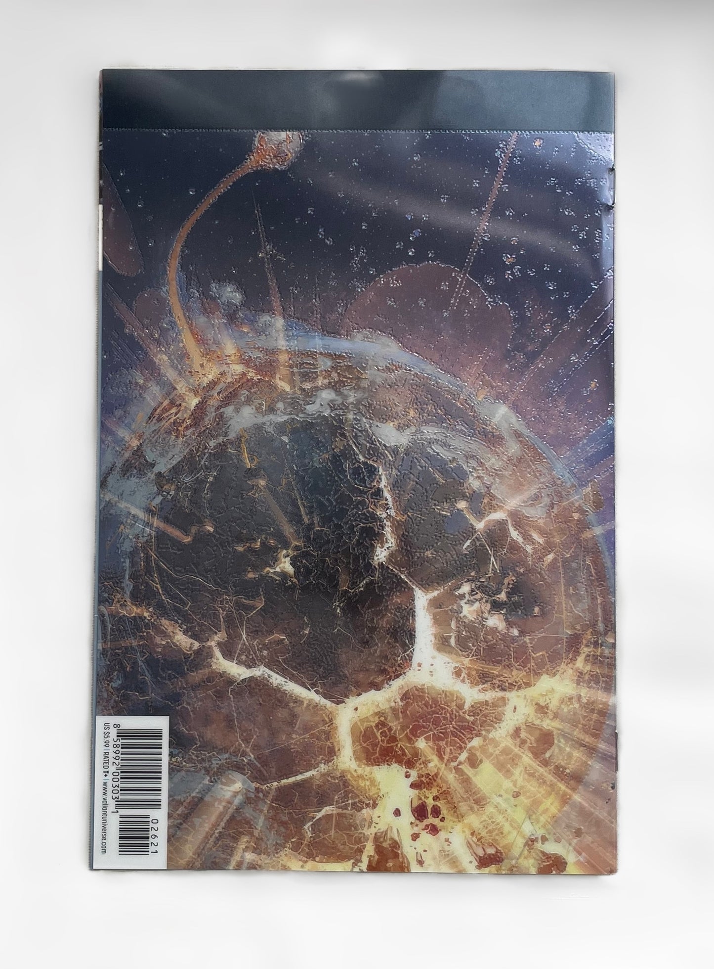 X-O Manowar  #26 - 1st Printing - Variant Chromium Cover