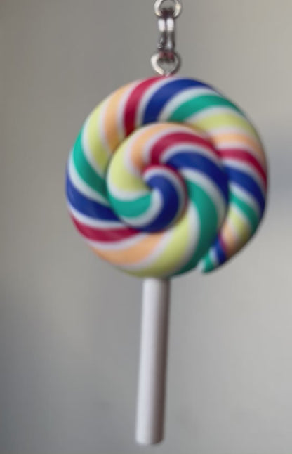 Rainbow Lollipop Earrings
